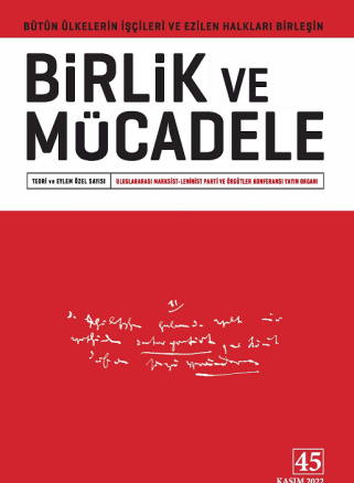 Birlik ve Mücadele Sayı 45 (Kasım 2022)