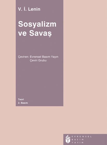 Sosyalizm ve Savaş