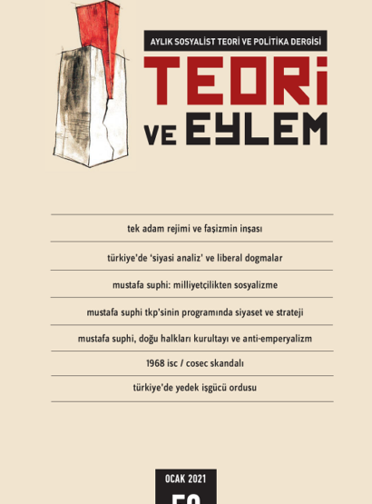 Teori ve Eylem Sayı 50 (Ocak 2021)