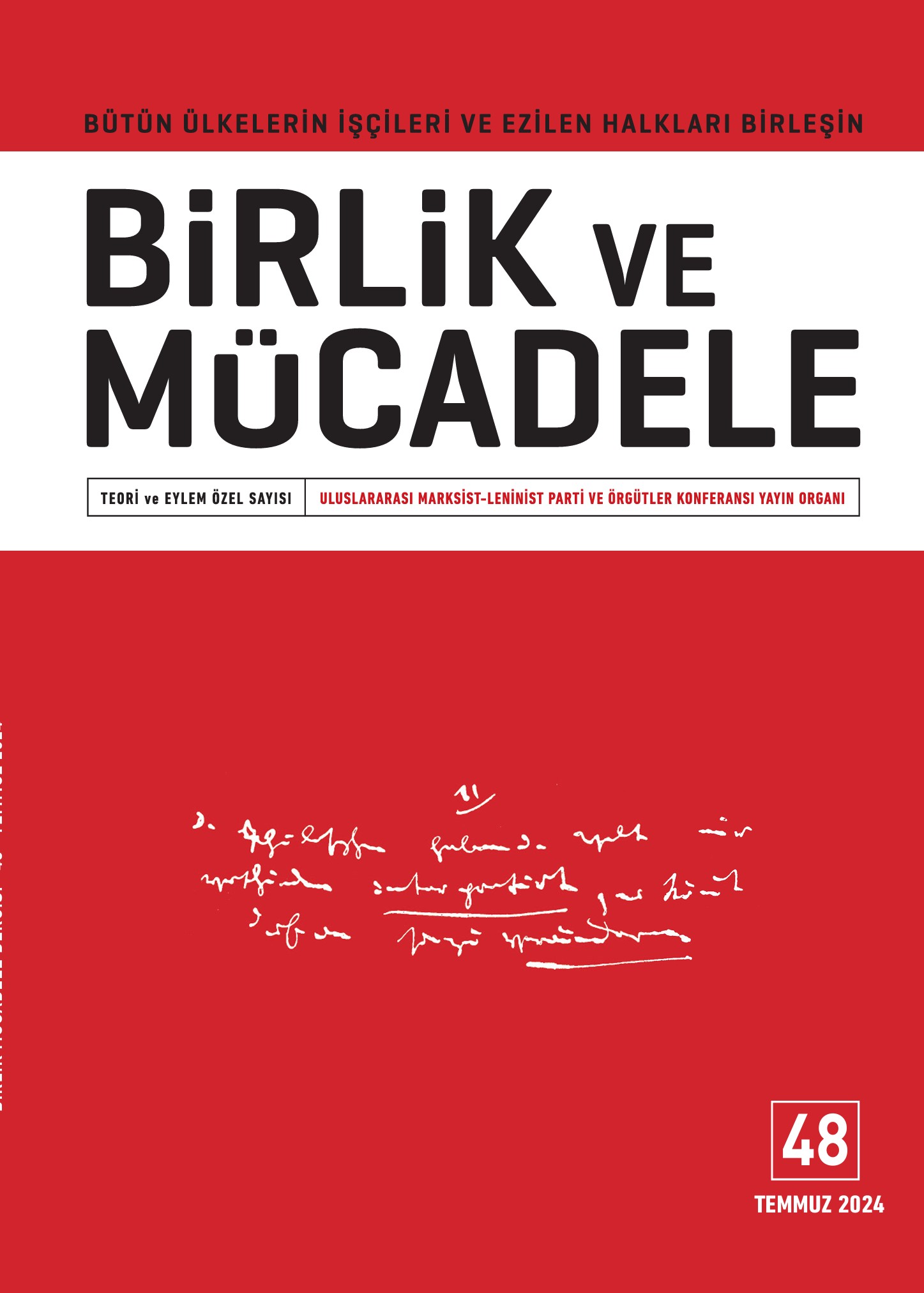 Birlik ve Mücadele Sayı 48 (Ağustos 2024)