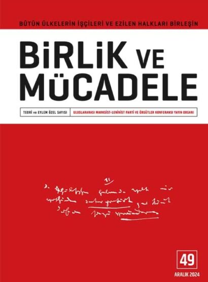 Birlik ve Mücadele Sayı 49 (Aralık 2024)