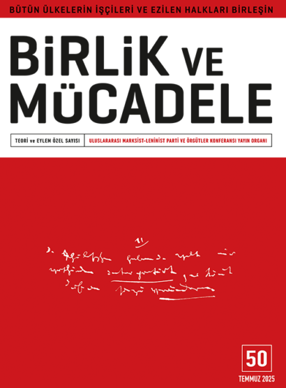 Birlik ve Mücadele Dergisi Sayı: 50 (Temmuz 2025)